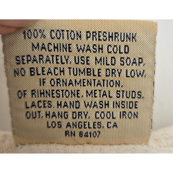 VTG Blue Cactus Maxi Short Sleeve Waffle Knit Top w/ Linen Look Skirt Dress L - Picture 10 of 13